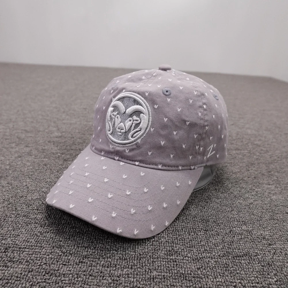 Colorado State Rams Hat Cap Strap Back Mens One Size Purple NCAA Football Zephyr